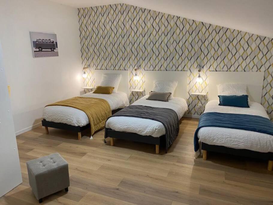 Au Petit Bragard- Triplex Proche Centre Ville Сен-Дизье Экстерьер фото